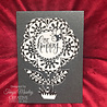 Woodware Petal Doodles Be Happy Clear Stamps (JGS862) (OUTLET)