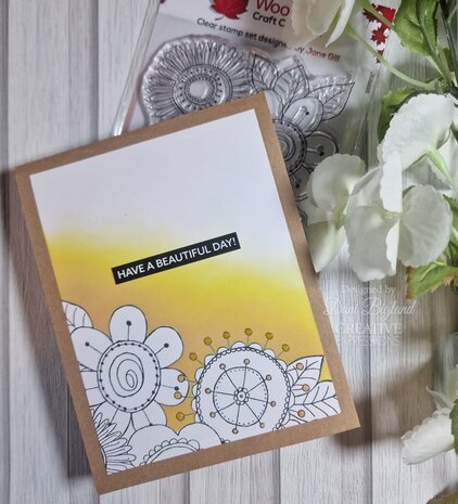 Woodware Petal Doodles All Bunched Up Clear Stamps (JGS855) (OUTLET) Woodware Petal Doodles All Bunched Up Clear Stamps (JGS855) (OUTLET)