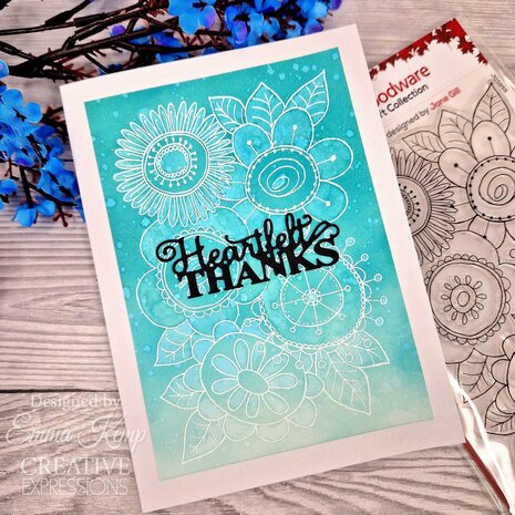 Woodware Petal Doodles All Bunched Up Clear Stamps (JGS855) (OUTLET) Woodware Petal Doodles All Bunched Up Clear Stamps (JGS855) (OUTLET)