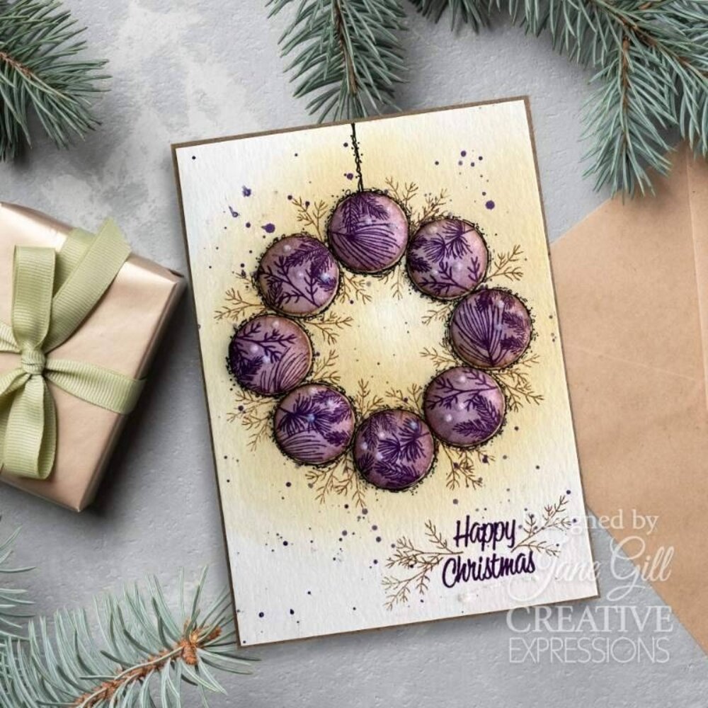 Woodware Bubble Circle Clear Stamps (JGS852) (OUTLET) Woodware Bubble Circle Clear Stamps (JGS852) (OUTLET)