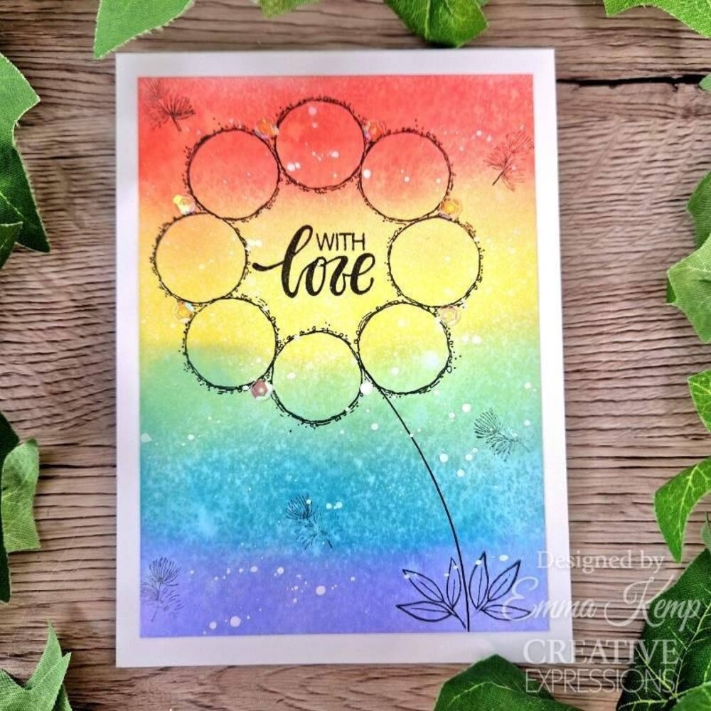 Woodware Bubble Circle Clear Stamps (JGS852) (OUTLET) Woodware Bubble Circle Clear Stamps (JGS852) (OUTLET)