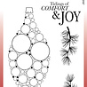 Woodware Big Bubble Bauble Joy Clear Stamps (JGS816) (OUTLET)