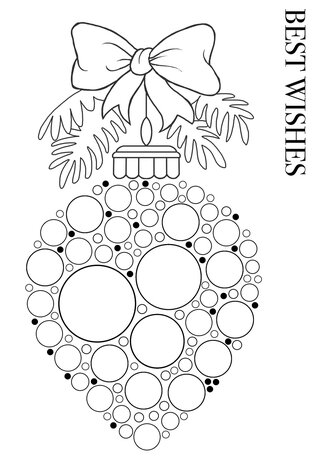 Woodware Big Bubble Bauble Best Wishes Clear Stamps (JGS814) (OUTLET) Woodware Big Bubble Bauble Best Wishes Clear Stamps (JGS814) (OUTLET)