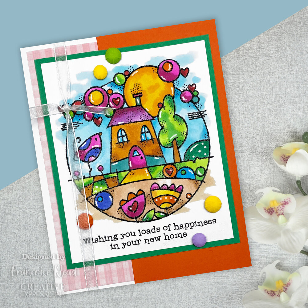 Woodware Dream Home Clear Stamps (FRS971) (OUTLET)