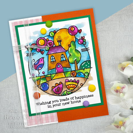 Woodware Dream Home Clear Stamps (FRS971) (OUTLET)