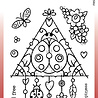 Woodware Ladybird Dream Clear Stamps (FRS969) (OUTLET)