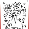 Woodware Round Blooms Clear Stamps (FRS968) (OUTLET) Woodware Round Blooms Clear Stamps (FRS968) (OUTLET)