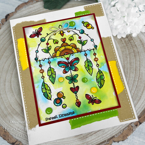 Woodware Garden Dream Catcher Clear Stamps (FRS960) (OUTLET)