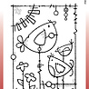 Woodware Three Little Birds Clear Stamps (FRS956) (OUTLET)