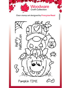 Woodware Pumpkin Gnome Clear Stamps (FRS954) (OUTLET) Woodware Pumpkin Gnome Clear Stamps (FRS954) (OUTLET)