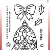 Woodware Christmas Bell Clear Stamps (FRS947) (OUTLET) Woodware Christmas Bell Clear Stamps (FRS947) (OUTLET)
