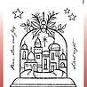 Woodware Silent Night Globe Clear Stamps (FRS943) (OUTLET) Woodware Silent Night Globe Clear Stamps (FRS943) (OUTLET)