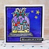 Woodware Silent Night Globe Clear Stamps (FRS943) (OUTLET) Woodware Silent Night Globe Clear Stamps (FRS943) (OUTLET)
