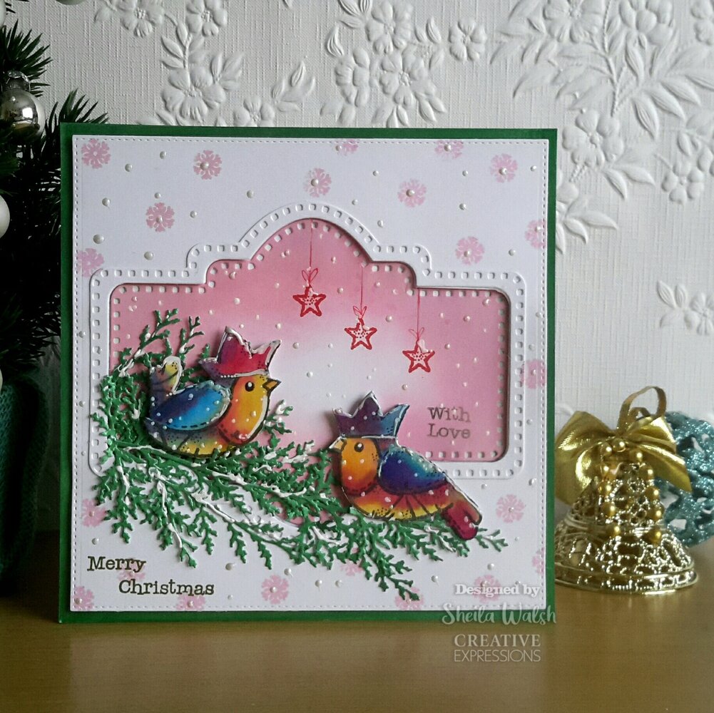 Woodware Robin Party Clear Stamps (FRS942) (OUTLET) Woodware Robin Party Clear Stamps (FRS942) (OUTLET)