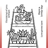 Woodware Indoor Garden Clear Stamp (FRS915) (OUTLET)