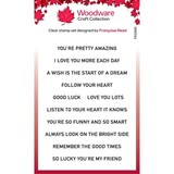 Woodware Happy Strips Clear Stamp (FRS886) (OUTLET)