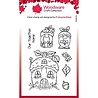 Woodware Acorn Gnomes Clear Stamp (FRS879) (OUTLET)