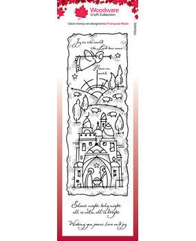 Woodware Holy Night Clear Stamps (FRS420) (OUTLET)