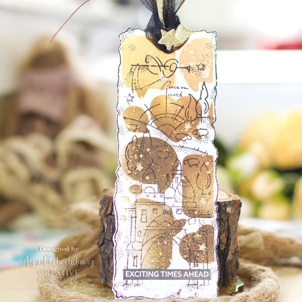 Woodware Holy Night Clear Stamps (FRS420) (OUTLET)