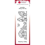 Woodware Mushy Friends Clear Stamp (FRS413) (OUTLET)
