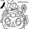 Woodware Spooky Cup Clear Stamps (FRS1009) (OUTLET)
