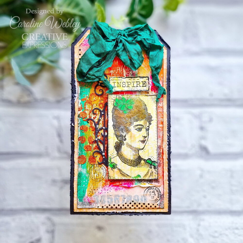 Woodware Vintage Lady Clear Stamps (FRM057) (OUTLET)