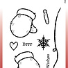 Woodware Gloves Clear Stamps (FRM049) (OUTLET) Woodware Gloves Clear Stamps (FRM049) (OUTLET)