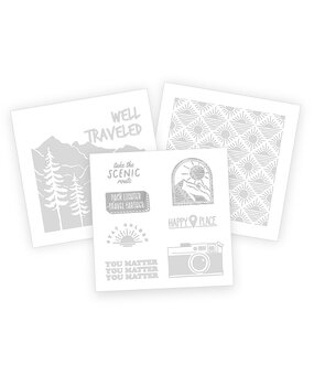 We R Makers Vinyl Print Press Pre-Cut Iron-On Vinyl Travel (60000917) (OUTLET)