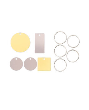 We R Makers Jewelry Press Charms Aluminum (6pcs) (60000644) (OUTLET)