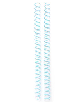 We R Makers Cinch Wire 0.625 Inch Spiral Aqua (4pcs) (60000025) (OUTLET)