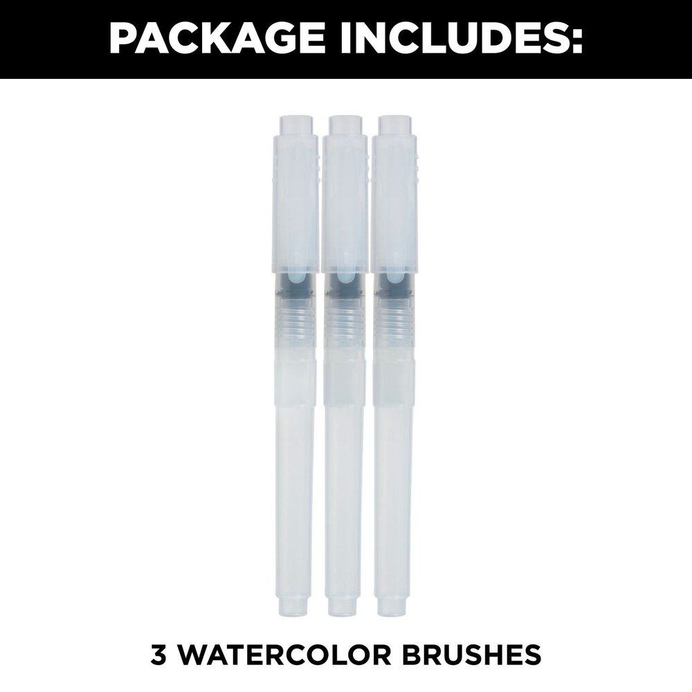 Tulip Tie-Dye Watercolor Brushes (3pcs) (47300) (OUTLET)