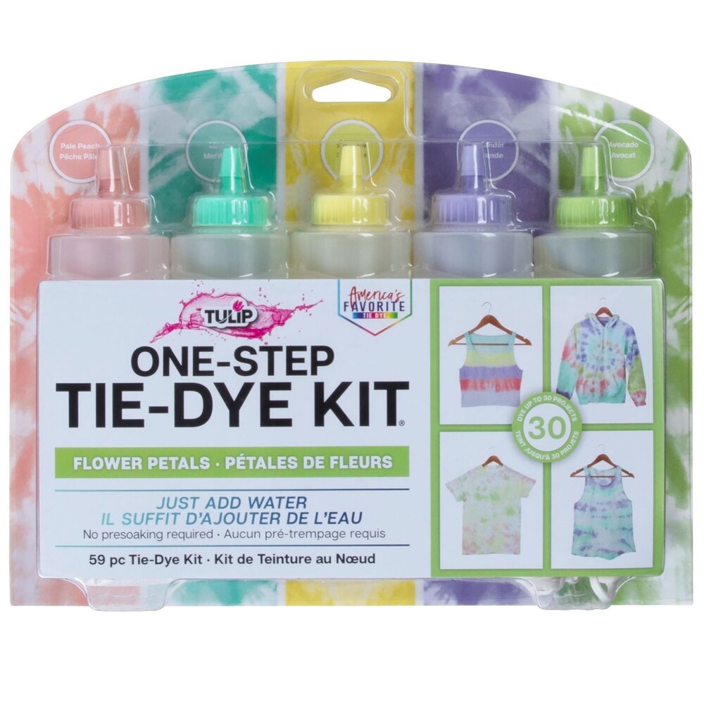 Tulip One-Step Tie-Dye Kit Flower Petals (5pcs) (46982) (OUTLET)
