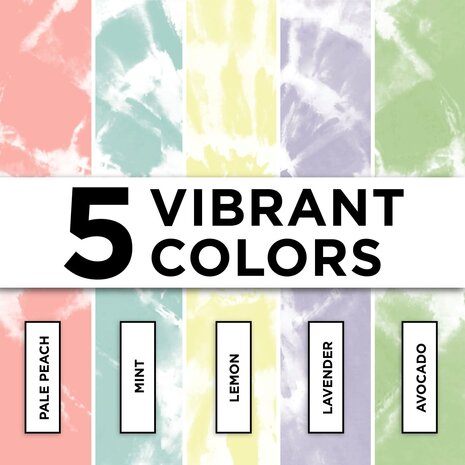 Tulip One-Step Tie-Dye Kit Flower Petals (5pcs) (46982) (OUTLET)