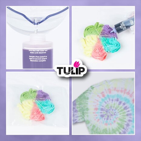 Tulip One-Step Tie-Dye Kit Flower Petals (5pcs) (46982) (OUTLET)