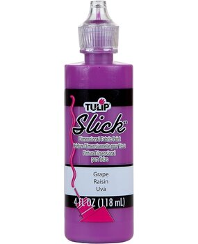 Tulip Slick Dimensional Fabric Paint Grape 4 fl oz (30714) (OUTLET)