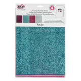 Tulip Iron-On Transfer Sheets Fashion Glitter Multi Urban (4pcs) (29043) (OUTLET)