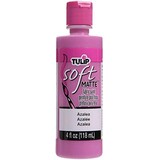 Tulip Matte Brush-On Soft Fabric Paint Azalea 4 fl oz (26547) (OUTLET)