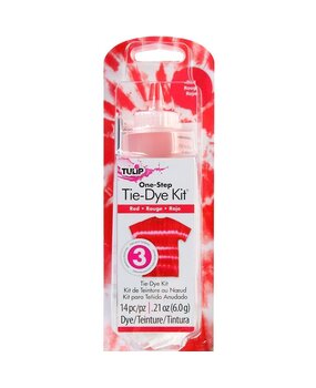 Tulip One-Step Tie-Dye Kit Red (1pcs) (21543) (OUTLET) Tulip One-Step Tie-Dye Kit Red (1pcs) (21543) (OUTLET)