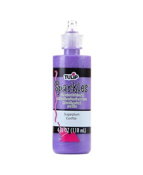 Tulip Sparkles Dimensional Fabric Paint Sugar Plum 4 fl oz (20743) (OUTLET) Tulip Sparkles Dimensional Fabric Paint Sugar Plum 4 fl oz (20743) (OUTLET)