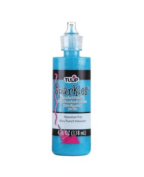 Tulip Sparkles Dimensional Fabric Paint Hawaiian Fizz 4 fl oz (20741) (OUTLET)