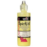 Tulip Sparkles Dimensional Fabric Paint Lemondrop 4 fl oz (20737) (OUTLET)