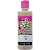 Tulip Glitter Brush-On Fabric Paint Gold 4 fl oz (20413) (OUTLET)