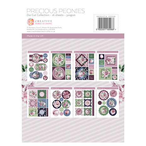 The Paper Tree Precious Peonies A4 Die Cut Collection (PTC1218) (OUTLET) The Paper Tree Precious Peonies A4 Die Cut Collection (PTC1218) (OUTLET)