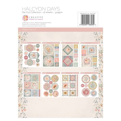 The Paper Tree Halcyon Days A4 Die Cut Collection (PTC1191) (OUTLET) The Paper Tree Halcyon Days A4 Die Cut Collection (PTC1191) (OUTLET)
