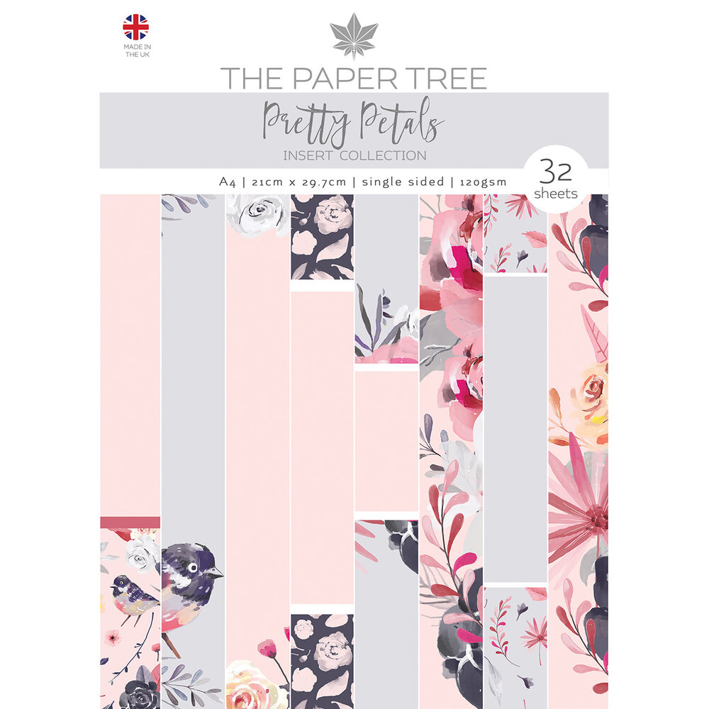 The Paper Tree Pretty Petals A4 Insert Collection (PTC1158) (OUTLET) The Paper Tree Pretty Petals A4 Insert Collection (PTC1158) (OUTLET)