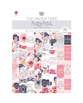The Paper Tree Pretty Petals A4 Die Cut Collection (PTC1156) (OUTLET)