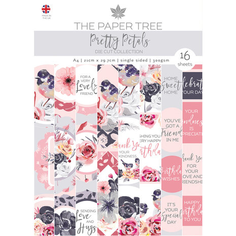The Paper Tree Pretty Petals A4 Die Cut Collection (PTC1156) (OUTLET) The Paper Tree Pretty Petals A4 Die Cut Collection (PTC1156) (OUTLET)