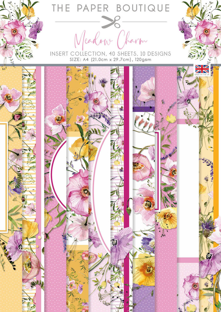 The Paper Boutique Meadow Charm A4 Insert Collection (PB1937) (OUTLET) The Paper Boutique Meadow Charm A4 Insert Collection (PB1937) (OUTLET)