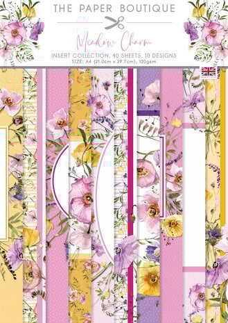 The Paper Boutique Meadow Charm A4 Insert Collection (PB1937) (OUTLET) The Paper Boutique Meadow Charm A4 Insert Collection (PB1937) (OUTLET)