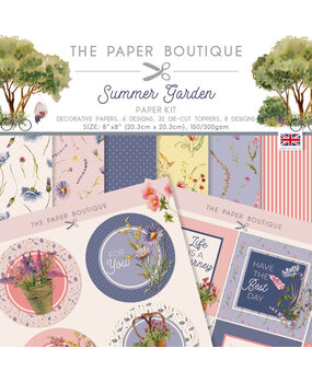 The Paper Boutique Summer Garden 8x8 Inch Paper Kit (PB1933) (OUTLET)